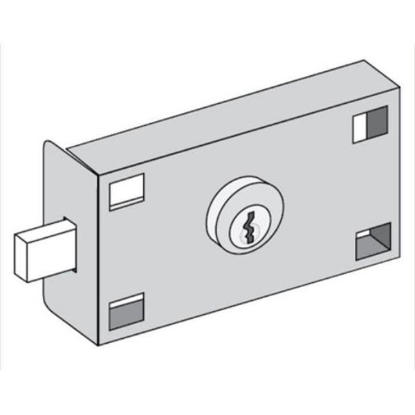 Salsbury Industries Salsbury Industries 3675 Master Commercial Lock for Private Access of FL 4B+ Horizontal Mailbox and Parcel Locker with 2 Keys 3675